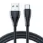 Joyroom S-UC027A11 Surpass Kabel ładujący USB-A (M) - USB-C (M) 3A 1,2 m czarny