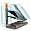 Spigen Glass tR EZ Fit HD Privacy 1 opakowanie szkła ochronnego do Apple iPhone 15 Pro Max