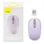 Baseus B01055503513-00 fioletowy / Mysz bezprzewodowa / 1600 DPI / USB-A / Bluetooth 5.0