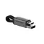 Rolling square inCharge 6 szary / kabel magnetyczny 6w1 / USB / USB-C / Lightning / microUSB / 15W