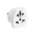 FIXED Adapter USA Adapter do podłączenia ładowarek UK US AUS do gniazda USA w kolorze białym