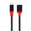 Adapter Tactical Pin4Fun USB-C/Lightning 0,1m czarno-czerwony