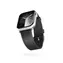 Skórzany pasek do zegarka Epico Skórzany pasek do zegarka Apple Watch 38/40/41/42 mm w kolorze czarnym