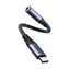 Joyroom SY-C01 Adapter audio USB-C (M) - Jack 3,5 mm (F) czarny 