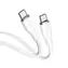 Kabel VOLTME Powerlink Moss Series CTC USB-C(M) 3A/60W 1m biały / 2x USB-C(M)