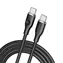 Kabel VOLTME Powerlink Moss Series CTC USB-C(M) 5A/100W 1,8m czarny / 2x USB-C(M)