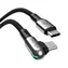 Kabel VOLTME Powerlink Stark Series CTC USB-C(M) 3A/60W 1,2m czarny / 2x USB-C(M)