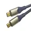 Kabel VOLTME Powerlink Utron Series CTC USB-C(M) 5A/240W 1,2m niebieski / 2x USB-C(M)