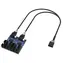 HUB wewnętrzny Akasa USB 2.0 1-4 / HUB dla USB 