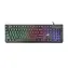 Klawiatura membranowa Baracuda STARFISH Gaming / układ US / 1,5 m / RGB / USB / Antighosting 19 klawiszy