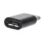 Aligator Adapter microUSB - USB-C czarny do ładowarek i kabli danych