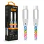 Kabel danych Aligator POWER 3A 65W / USB-C/USB-C / 1,2m podświetlany