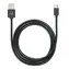 Kabel Mobilis USB-C - USB-A / 1 metr / czarny