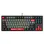 A4Tech BLOODY S87 (Czerwony przełącznik) czarny / Klawiatura do gier / RGB / Układ CZ / Czerwony przełącznik / USB-A / 1,8 m