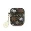 Guess PU 4G Peony Charm do AirPods 1/2 Brown