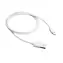 Kabel ładujący Canyon USB-C - USB 2.0 / 1 m / biały