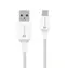 Cable nici Tactical USB-A/USB-C 2m biały