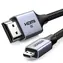 Kabel adaptera Ugreen HD164 micro HDMI - HDMI szary / 2m / 8K