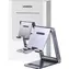 Ugreen LP263 metalowy aluminiowy składany uchwyt na telefon i tablet szary