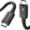 BlitzWolf BW-HDC8 240W cable 1.5 m black / USB-C (M) - USB-C (M)
