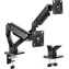 Uchwyt biurkowy SENSE7 HANG DOUBLE do 2 monitorów 17"-32" / nośność 2 x 9 kg / VESA