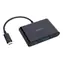 Akasa AK-CBCA02-15BK Konwerter typu C na VGA z Port USB 3.0 typu A