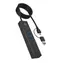 Icy Box IB-HUB1737-C3 czarny / koncentrator USB / 4X USB-A 3.2 Gen1 / 3x USB-C 3.2 Gen1 