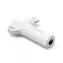 Adapter audio HAMA MFi Lightning do gniazda 3,5 mm dla Apple biały / aktywny / kompaktowy