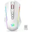 Redragon M914W-RGB NIX biała / Bezprzewodowa mysz gamingowa / optyczna / 5000 DPI / 9 przycisków / RGB / USB / RF 2,4 GHz