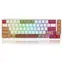 Redragon K677WLR-RGB-PRO Rammus brązowy / Klawiatura gamingowa / mechaniczna / Przełączniki Redragon / RGB / BT / USB / US 