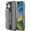 Karl Lagerfeld IML Stripe Logo Back Cover do iPhone'a 16 Black