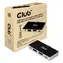 Hub USB-C 4w1 Club3D CSV-1591 czarny / HDMI/4K@60Hz / 1x USB-A / gniazdo 3,5 mm / USB-C / PD