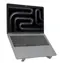 Mobilis 001391 Ergonomiczna składana podstawka pod laptopa i tablet