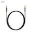 Kabel audio Dudao L12S AUX / mini jack 3,5 mm / 1 m / 3-biegunowy stereo / czarny
