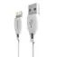 Kabel danych Dudao L4L / USB / Lightning 2,4 A / 1 m / biały