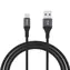 Kabel zasilający Dudao L3ST / USB-A / USB-C / 5A / 1,2 m / czarny