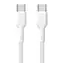 Kabel danych Dudao L9C / USB-C / USB-C / 65W / 1 m / biały