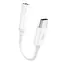 Adapter audio Dudao L16C Pro / USB-C / mini jack 3,5 / biały