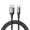 Joyroom S-A28 Flash Series Kabel ładujący USB-A (M) - USB-C (M) 3A 1m czarny