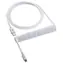 Rozpakowany - Cable spiralny CableMod Classic do klawiatury USB-C - USB-A 1,5 m Glacier White / Kabel do klawiatury / rozpakowany