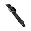 Pasek Aulumu A11 Mag Buckle Slim do zegarka Apple Watch, czarna klamra, czarny pasek