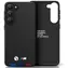 Tylna obudowa BMW Tricolor ze skóry tłoczonej do Samsung Galaxy A54 w kolorze czarnym
