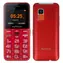 MyPhone HALO Easy czerwony / 1,77" / FM / 0,3 MP / micorSD / funkcja SOS