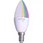 Retlux RSH 100 C37 E14 4.5W RGB CCT / Żarówka inteligentna / RGB / 326 lm / 2700-6500K