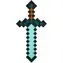 Miecz diamentowy Paladone, lampa stołowa Minecraft / 3x AAA