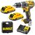 DeWalt DCD796D2 / Aku Kompaktowa wiertarka udarowa z silnikiem bezszczotkowym / 18V XR Li- ION / 2x 2.0Ah