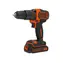 Black&Decker BDCHD18-QW / Akumulatorowa wiertarko-wkrętarka udarowa dwubiegowa / 18 V / 1x 1,5 Ah
