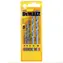 DeWalt DT6952 / Zestaw wierteł do kamienia / Średnica 4-10 mm / 5 szt.