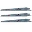 BOSCH F016800303 / Zestaw brzeszczotów do drewna / HCS / Mocowanie 1|2" / Długość brzeszczotu 150 mm / 3 szt.