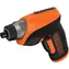 Black&Decker CS3652LC-QW / Wkrętarka akumulatorowa / 3,6V / 1,5Ah / 190 mm / 180 obr./min / Mocowanie sześciokątne 1|4" / 5,5 Nm